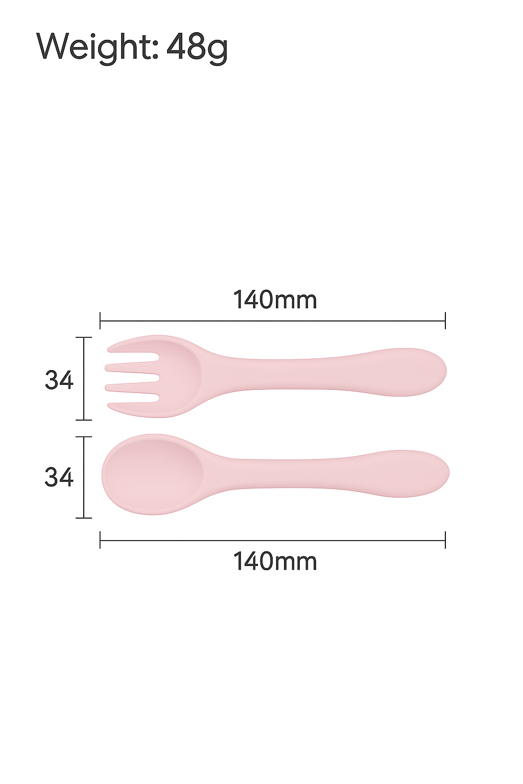 🍽️ Dinnerware set with anti-fall suction cup