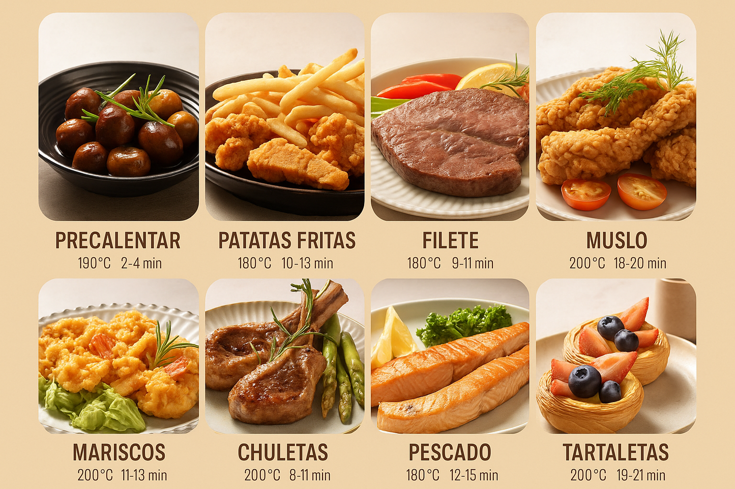 π Multifunctional Mini Air Fryer 3L