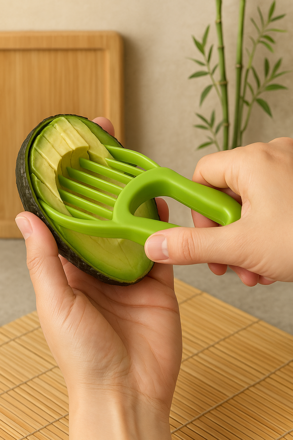 π₯ 3-in-1 avocado cutter