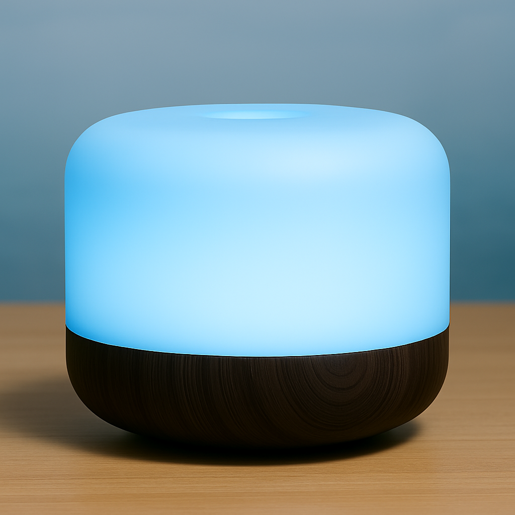 🌬️ Ultrasonic aroma diffuser with LED lights
