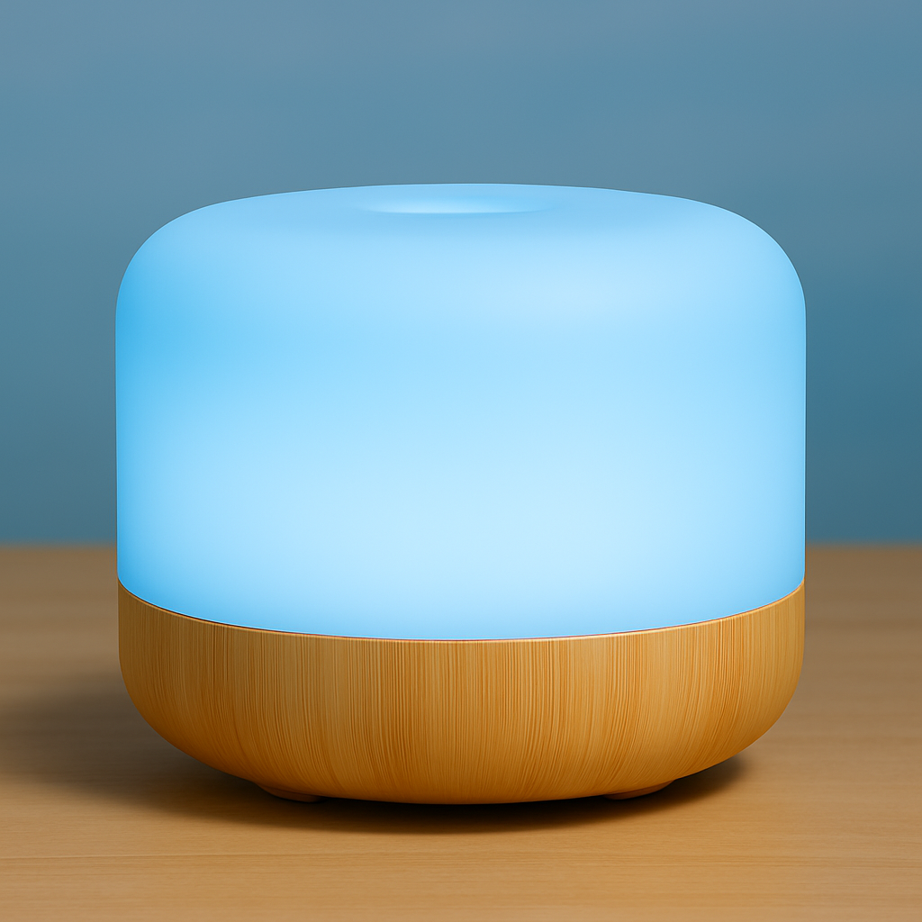 🌬️ Ultrasonic aroma diffuser with LED lights