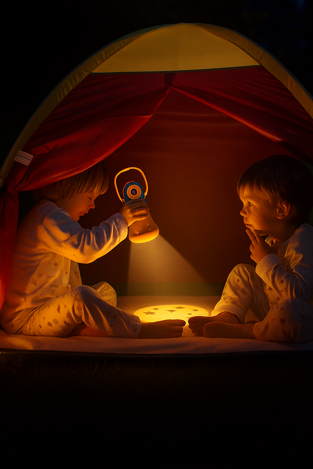 π Storytelling projector flashlight