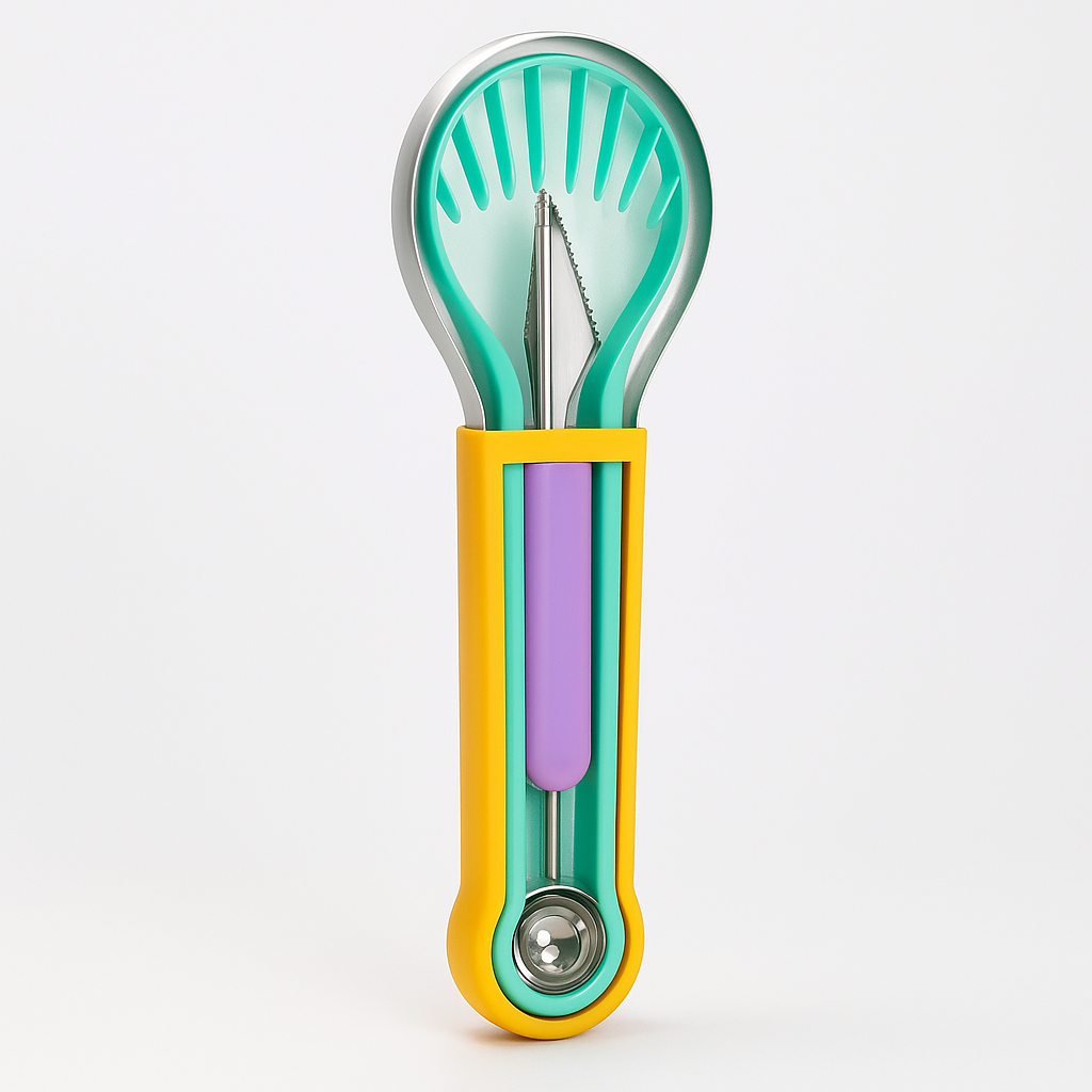 π₯ 3-in-1 avocado cutter