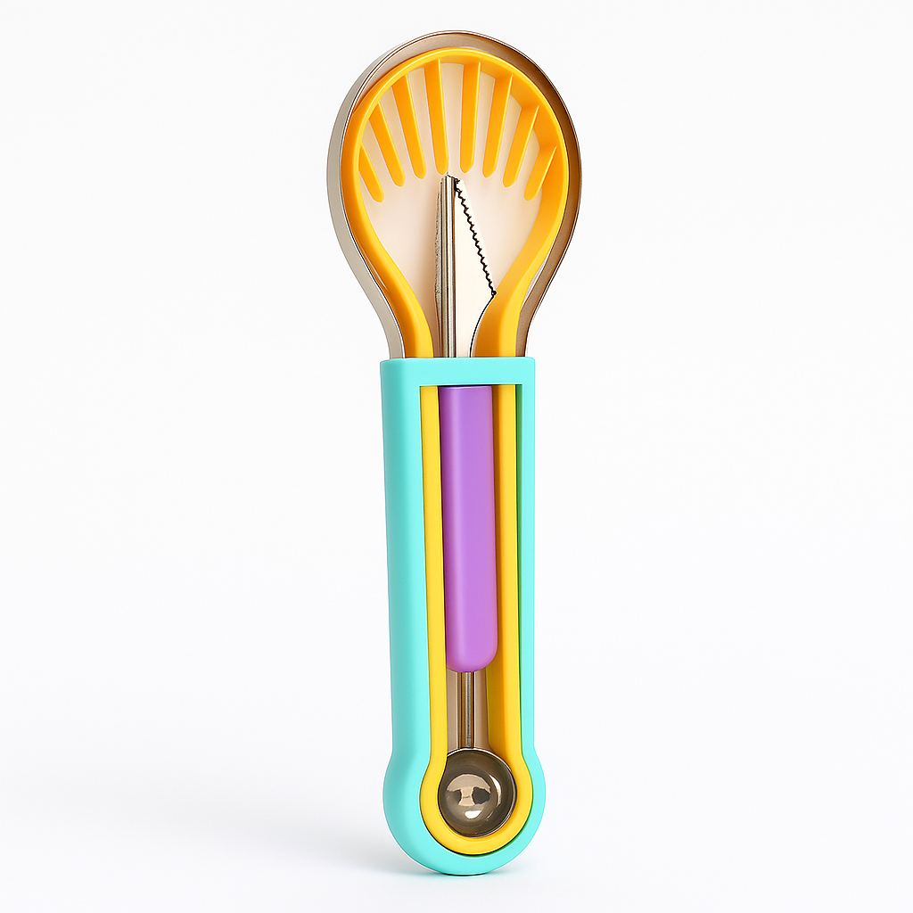 π₯ 3-in-1 avocado cutter