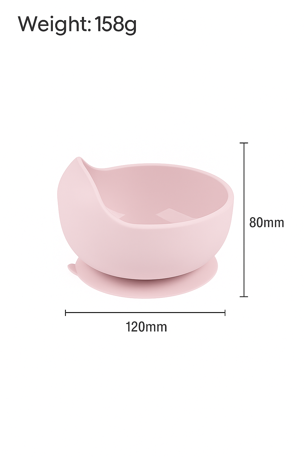🍽️ Dinnerware set with anti-fall suction cup