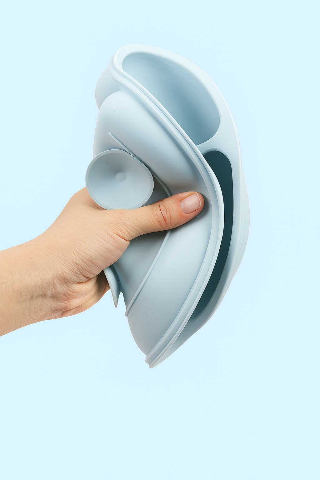 🍽️ Dinnerware set with anti-fall suction cup