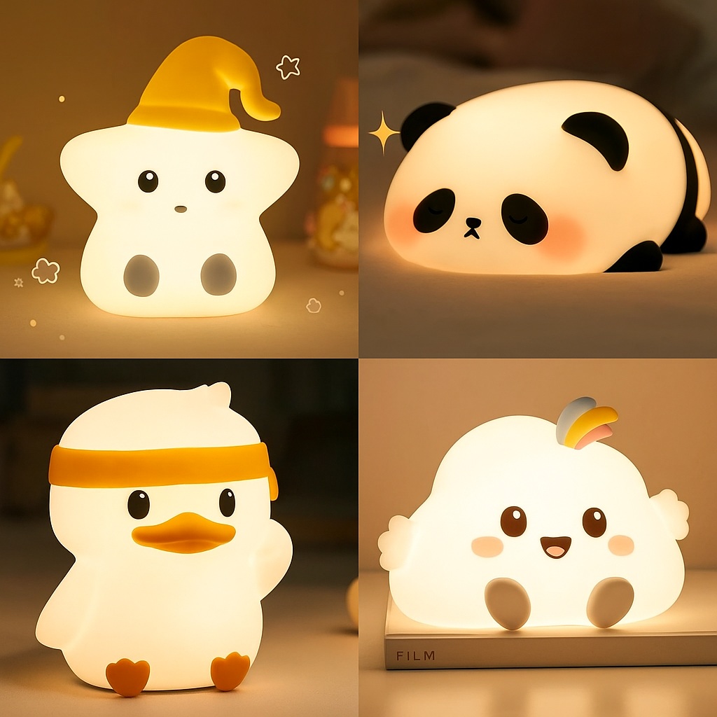 🌙 Animal-shaped night light