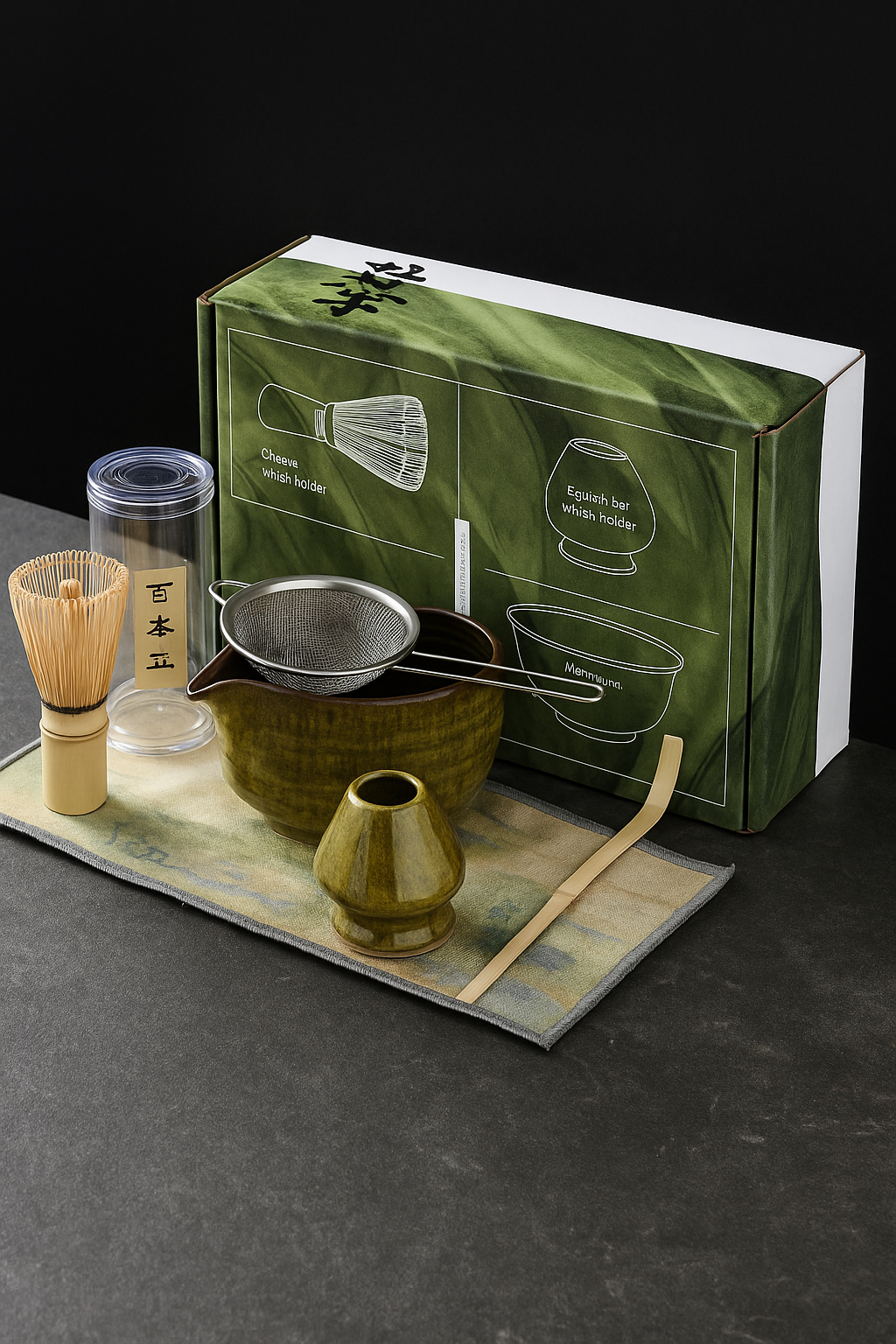 🍵 Traditional matcha tea ceremony kit