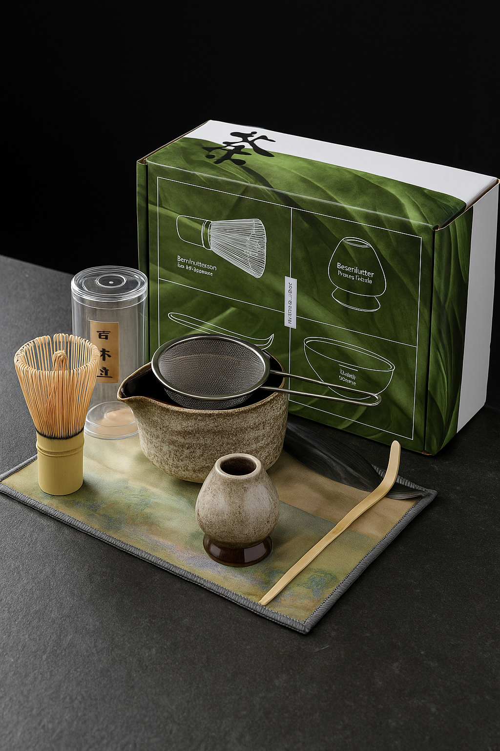 🍵 Traditional matcha tea ceremony kit
