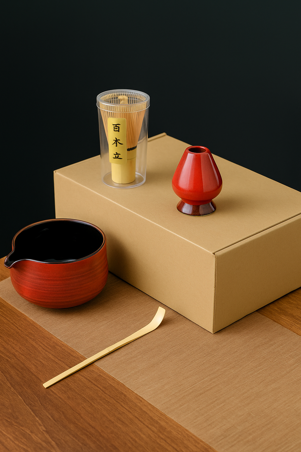 🍵 Traditional matcha tea ceremony kit