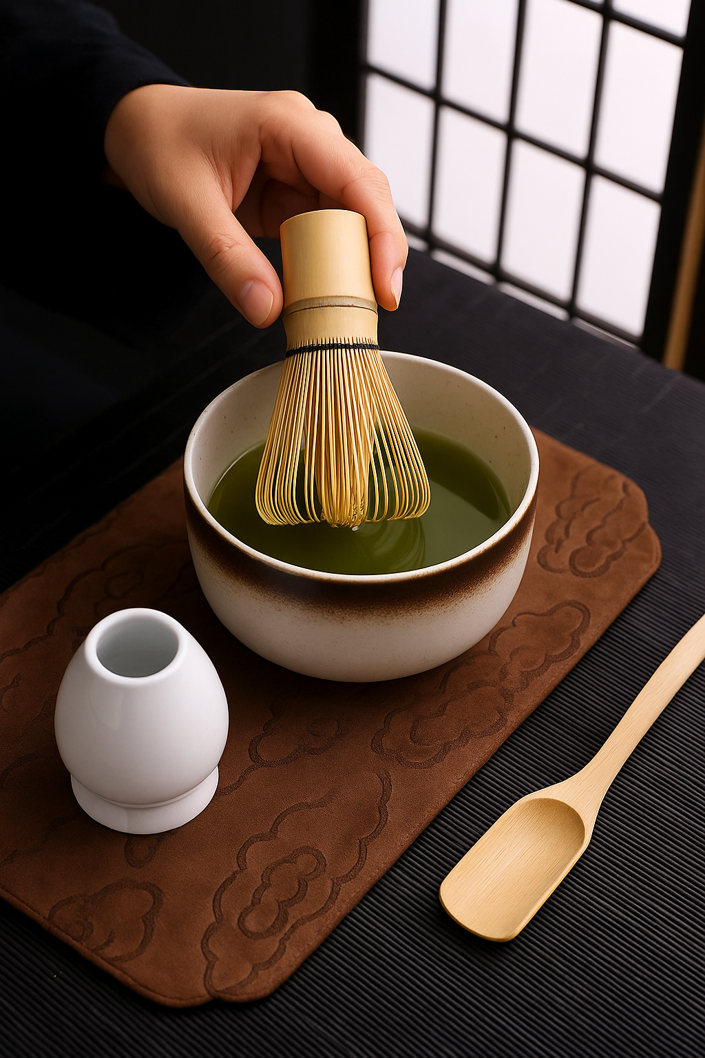 🍵 Traditional matcha tea ceremony kit