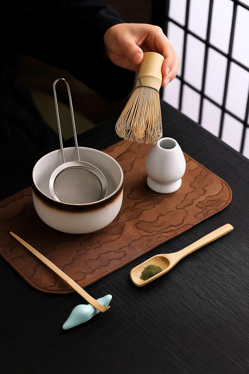 🍵 Traditional matcha tea ceremony kit